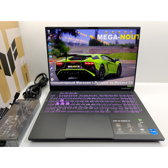 Игровой Ноутбук ASUS TUF GAMING F16/165Hz/ i5-14450HX/RTX 5060/16/512