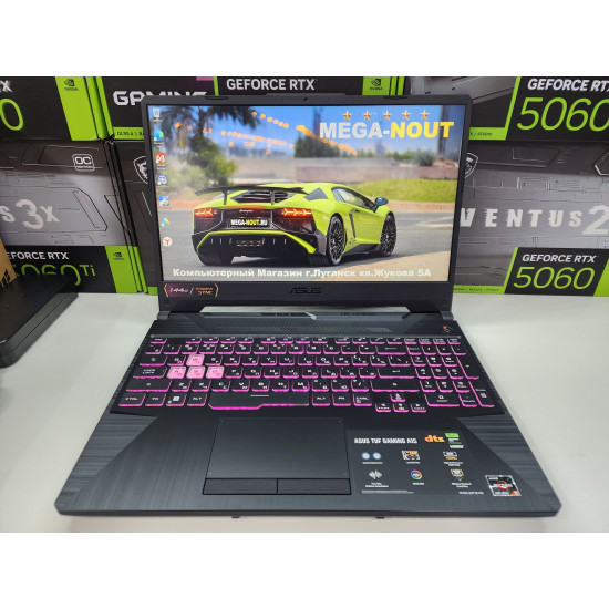 Игровой Ноутбук ASUS TUF GAMING A15/Ryzen 5 7535HS/RTX 2050 (4 GB)/8 GB DDR5/SSD - 512 GB (M2)