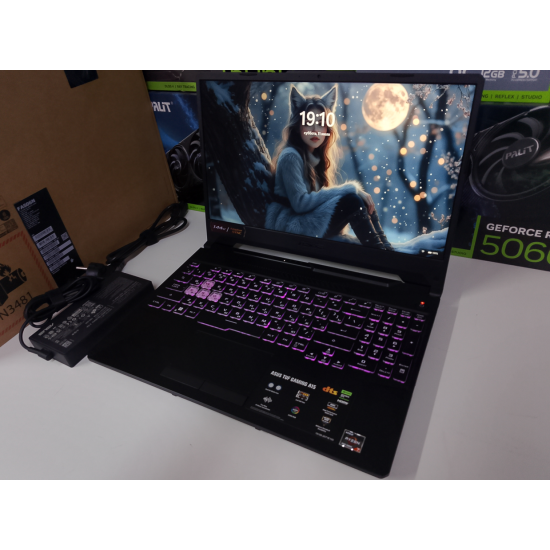 Игровой Ноутбук ASUS TUF GAMING A15/Ryzen 7 7445HS/RTX 3050/16 GB DDR4/SSD - 512 GB (M2)