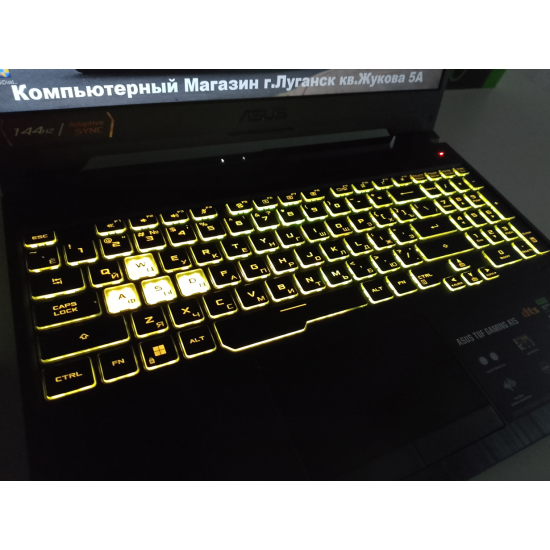Игровой Ноутбук ASUS TUF GAMING A15/Ryzen 7 7445HS/RTX 3050/16 GB DDR4/SSD - 512 GB (M2)