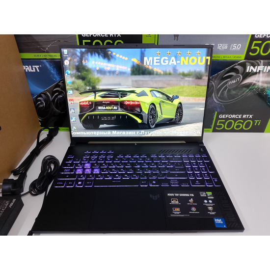 Игровой Ноутбук ASUS TUF GAMING F16/Core 5 210H/RTX 3050/16 GB DDR5/SSD - 1 TB (M2)