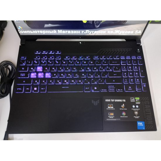 Игровой Ноутбук ASUS TUF GAMING F16/Core 5 210H/RTX 3050/16 GB DDR5/SSD - 1 TB (M2)