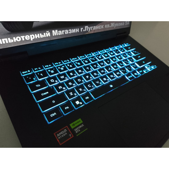 Игровой Ноутбук GIGABYTE GAMING A16/16" IPS 165 Hz/Ryzen 7 260/RTX 5050/16 GB DDR5/SSD - 512 GB (M2)