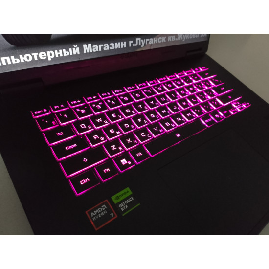 Игровой Ноутбук GIGABYTE GAMING A16/16" IPS 165 Hz/Ryzen 7 260/RTX 5050/16 GB DDR5/SSD - 512 GB (M2)