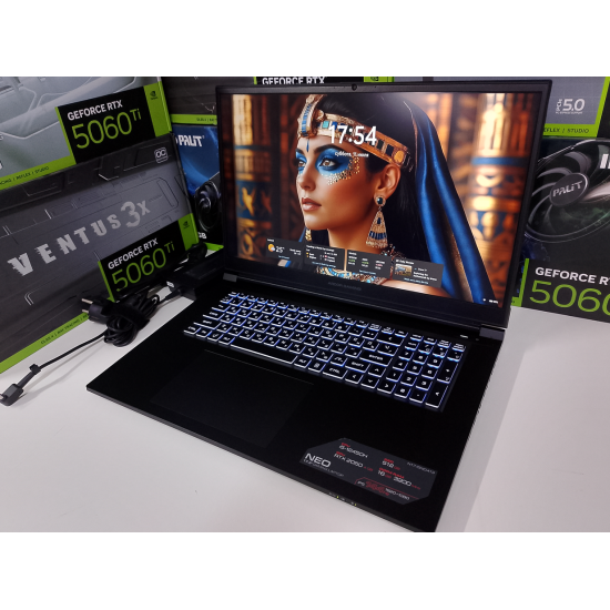 Игровой Ноутбук Ardor Gaming N17/i5-12450H/RTX 2050/16 GB DDR4/SSD - 512 GB (M2)