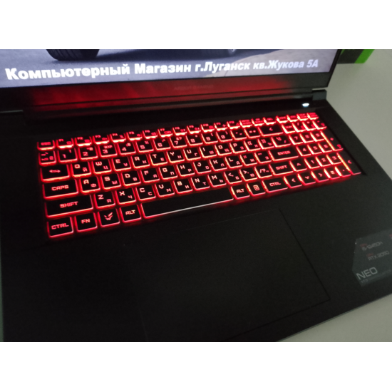 Игровой Ноутбук Ardor Gaming N17/i5-12450H/RTX 2050/16 GB DDR4/SSD - 512 GB (M2)