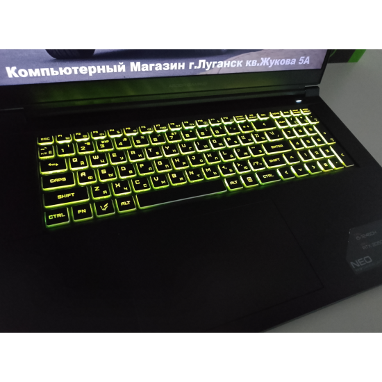 Игровой Ноутбук Ardor Gaming N17/i5-12450H/RTX 2050/16 GB DDR4/SSD - 512 GB (M2)