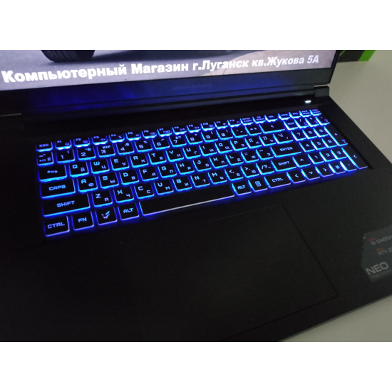 Игровой Ноутбук Ardor Gaming N17/i5-12450H/RTX 2050/16 GB DDR4/SSD - 512 GB (M2)