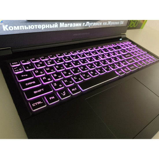 Игровой Ноутбук ARDOR GAMING NEO 15/i5-12600H/RTX 2050/16 GB DDR4/SSD - 512 GB (M2)