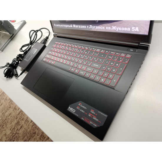 Игровой Ноутбук ARDOR GAMING NEO 17/17.3 IPS/i5-12450H/GeForce RTX 4050 (6 GB)/16 GB RAM/SSD-1 TB (M2)
