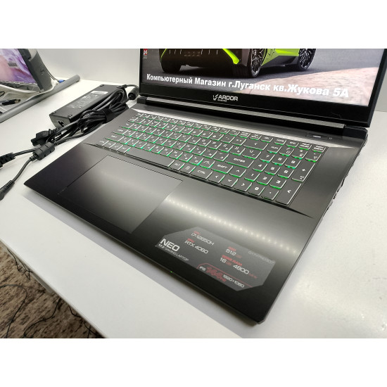 Игровой Ноутбук Ardor Gaming NEO 17/i7-12650H/RTX 4060/16 GB DDR5/SSD-512 GB (M2)