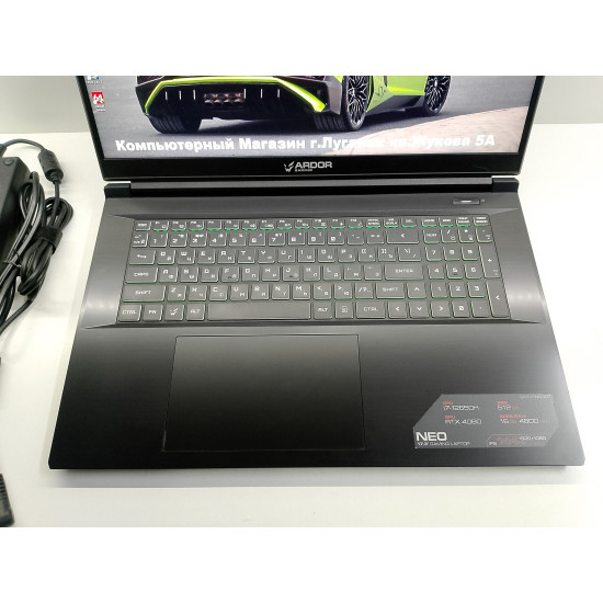 Игровой Ноутбук Ardor Gaming NEO 17/i7-12650H/RTX 4060/16 GB DDR5/SSD-512 GB (M2)