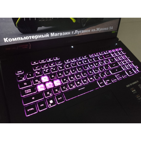Игровой Ноутбук ASUS TUF GAMING F16/17.3 IPS 144Hz FHD 1920x1080/Intel Core 5 210H/NVIDIA GeForce RTX 4050 (6 GB)/16 GB DDR5/SSD-512 GB (M2)