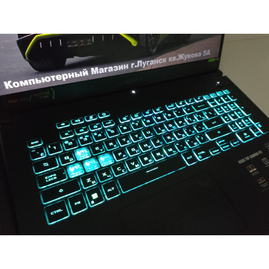 Игровой Ноутбук ASUS TUF GAMING F16/17.3 IPS 144Hz FHD 1920x1080/Intel Core 5 210H/NVIDIA GeForce RTX 4050 (6 GB)/16 GB DDR5/SSD-512 GB (M2)