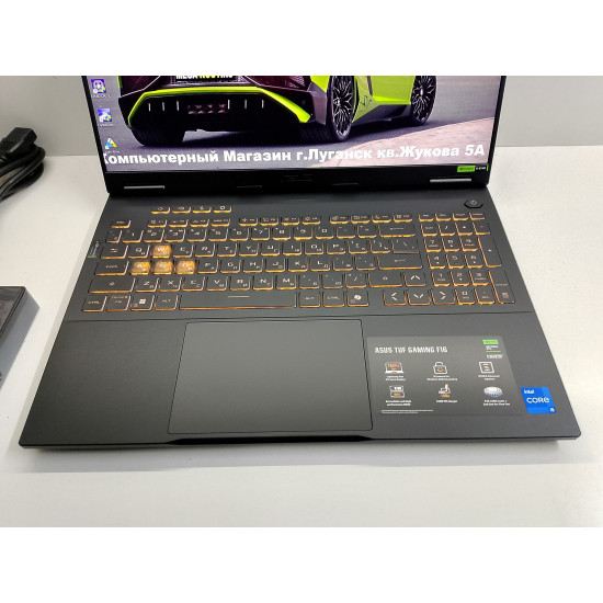 Игровой Ноутбук ASUS TUF GAMING F16/16" IPS 165Hz/i5-14450HX/RTX 5050 (8 GB)/16 GB DDR5/SSD-512 GB