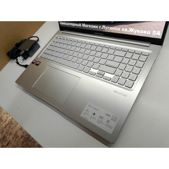Ноутбук ASUS VivoBook 16M/5.6 IPS FHD 1920x1080/AMD Ryzen 5 150/AMD Radeon Graphics/16 GB DDR5/SSD-512 GB (M2)