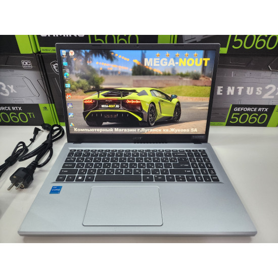 Ноутбук ACER EXTENSA 15/ i3-N305/16 GB DDR5/SSD - 512 GB (M2)