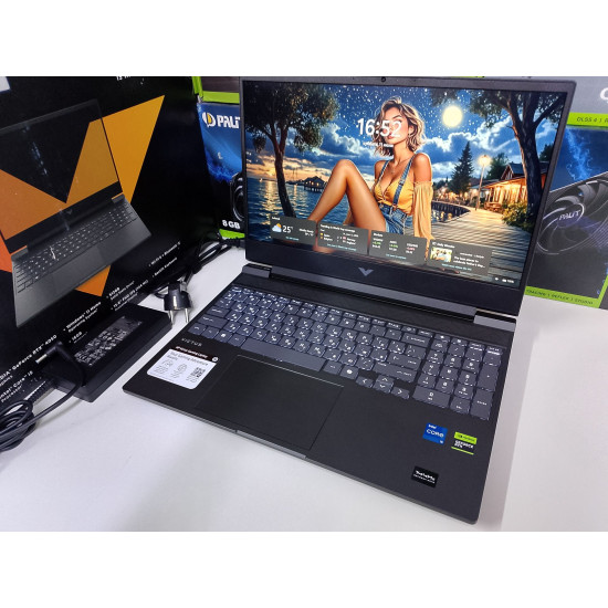 Игровой Ноутбук HP Victus 15 FA/i5-13420H/RTX 4050/16 GB DDR4/SSD - 512 GB (M2)