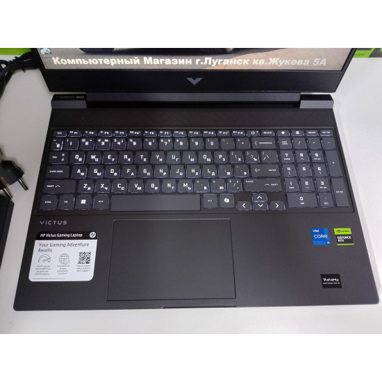 Игровой Ноутбук HP Victus 15 FA/i5-13420H/RTX 4050/16 GB DDR4/SSD - 512 GB (M2)