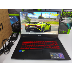 Игровой Ноутбук MSI KATANA 17 B12U/17.3" IPS 144Hz FHD 1920x1080/Intel Core i5 12450H/GeForce RTX 2050 (4 GB)/8 GB DDR5/SSD 512 GB (M2)