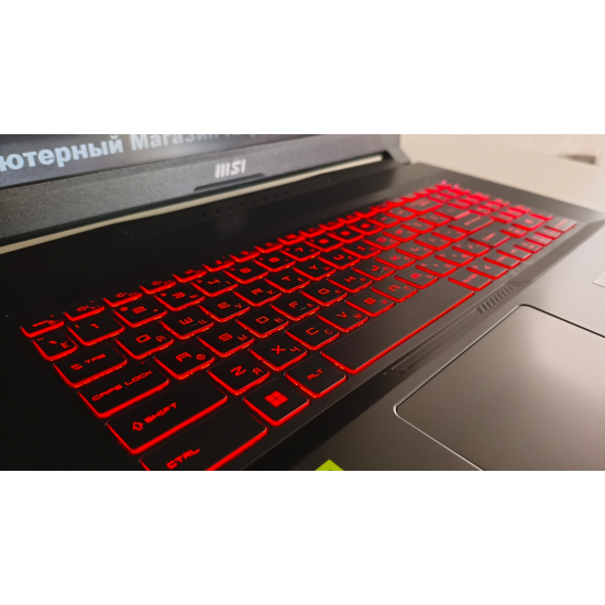 Игровой Ноутбук MSI KATANA 17 B12U/17.3" IPS 144Hz FHD 1920x1080/Intel Core i5 12450H/GeForce RTX 2050 (4 GB)/8 GB DDR5/SSD 512 GB (M2)