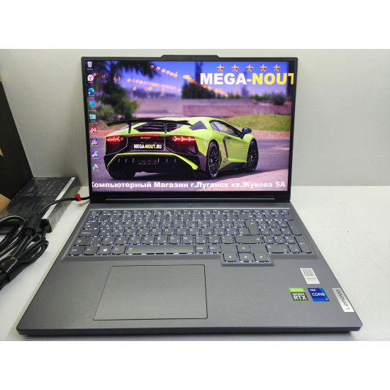 Игровой Ноутбук LENOVO Legion Slim 5/16'' 2K 2560x1600 165Hz/i7-13700H/RTX 4050 (6 GB)/16 GB DDR5/SSD - 512 GB (M2)