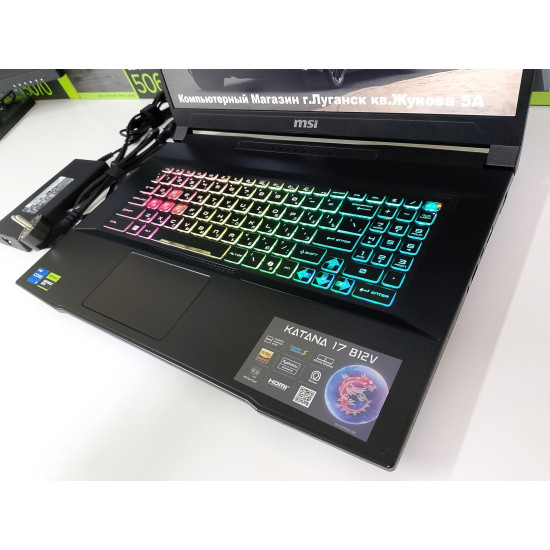 Игровой Ноутбук MSI Katana 17 B12V/i5-12450H/RTX 4050/16 GB DDR5/1 TB (M2)