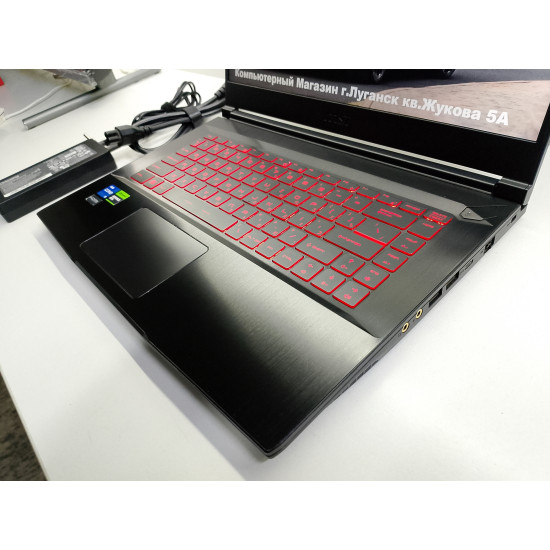Игровой Ноутбук MSI Thin/ i5-12450H/RTX 3050/16GB DDR4/SSD-512GB