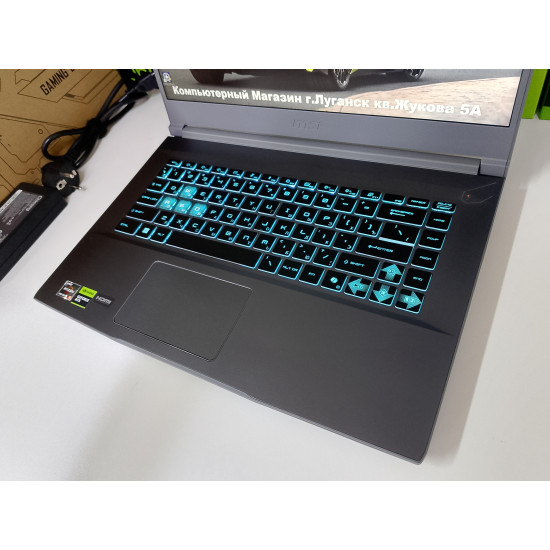Игровой Ноутбук MSI Thin A15/Ryzen 5 7535HS/RTX 3050/16 GB DDR5/SSD - 1 TB (M2)
