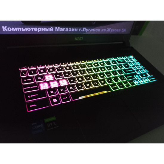 Игровой Ноутбук MSI Katana 17 B12V/i7-12650H/RTX 4070 (8 GB)/16 GB DDR5/SSD - 1 TB