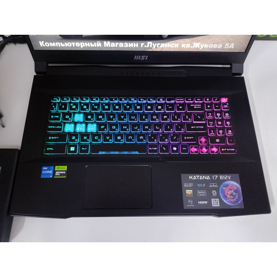 Игровой Ноутбук MSI Katana 17 B12V/i5-12450H/RTX 4050/16 GB DDR5/SSD - 1 TB