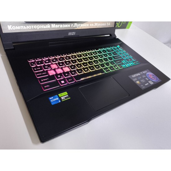 Игровой Ноутбук MSI Katana 17 B12V/i5-12450H/RTX 4050/16 GB DDR5/SSD - 1 TB