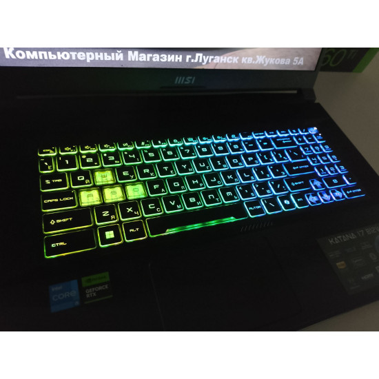 Игровой Ноутбук MSI Katana 17 B12V/i5-12450H/RTX 4050/16 GB DDR5/SSD - 1 TB
