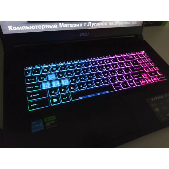 Игровой Ноутбук MSI Katana 17 B12V/i5-12450H/RTX 4050/16 GB DDR5/SSD - 1 TB