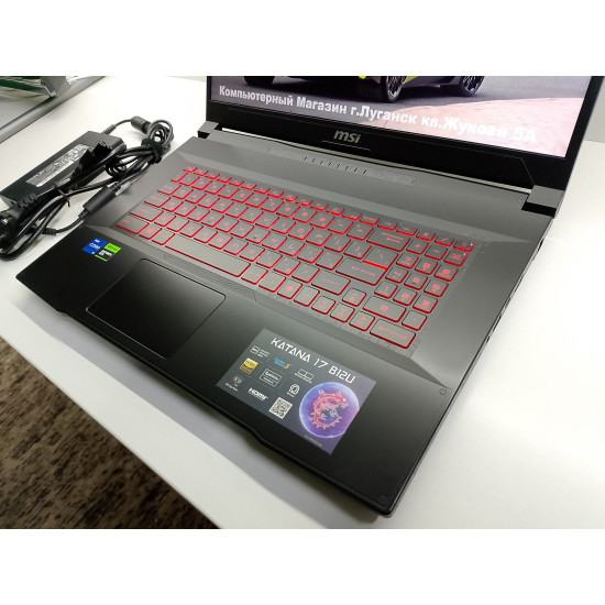 Игровой Ноутбук MSI Katana 17 B12U/i5-12450H/RTX 3050/16 GB DDR5/SSD-512 GB (M2)