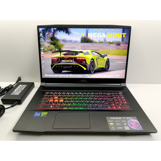 Игровой Ноутбук MSI Katana 17/17.3 IPS 144Hz/i7-12650H/RTX 4060 (8 GB)/16 GB DDR5/512 GB (M2)