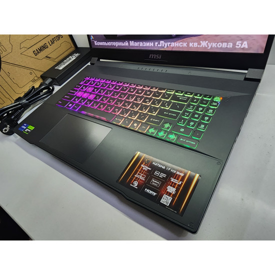 Игровой Ноутбук MSI Katana 17 HX B14W/i7-14650HX/RTX 5060 (8 GB)/16 GB DDR5/SSD - 1 TB (M2)