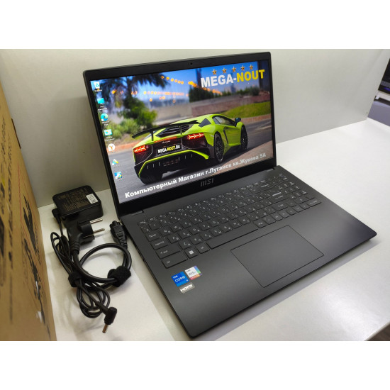 Ноутбук MSI MODERN 15/15.6 IPS FHD/i5-1235U CPU 1.3~4.4 GHz (x12)/16 GB/SSD-512GB(M2)