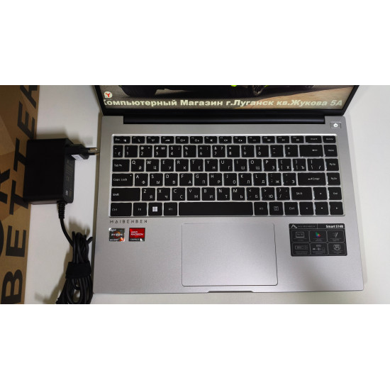 Ноутбук MAIBENBEN SMART S14B/3K 3072x1920 120HZ/Ryzen 5 6600H/16 GB DDR5/SSD 512GB(M2)