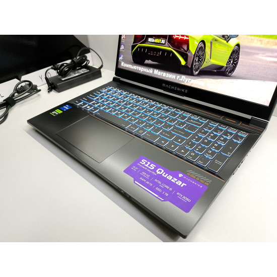 Игровой Ноутбук MACHENIKE S 15 Quasar/15.6 ips 165 Hz/RTX 3050/16GB/SSD 1TB