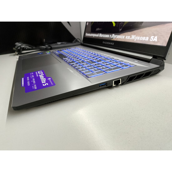 MACHENIKE L17 Satellite S/17.3 ips/i5-12450H/16GB / RTX 3050(4GB)/SSD - 512MB(m2)