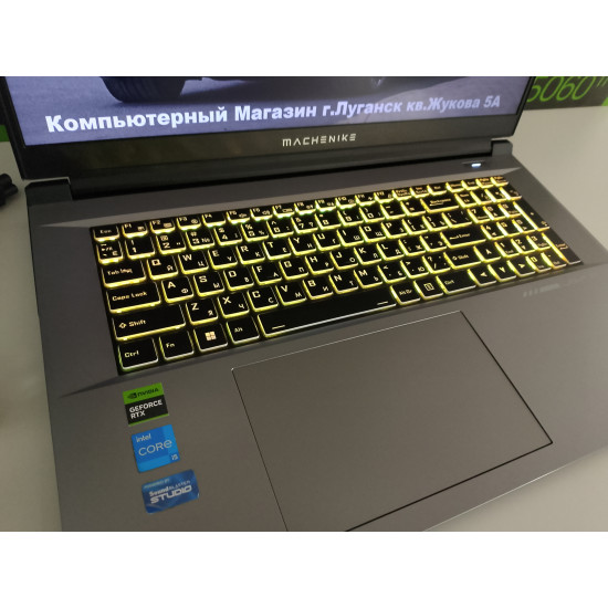 ИГровой Ноутбук Machenike L17 Pulsar/i5-12450H/RTX 4050/16 GB DDR5/SSD - 512 GB (M2)