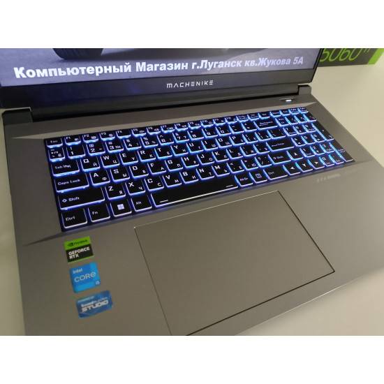 ИГровой Ноутбук Machenike L17 Pulsar/i5-12450H/RTX 4050/16 GB DDR5/SSD - 512 GB (M2)
