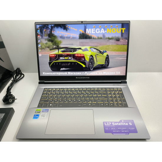 Игровой Ноутбук Machenike L17 Satellite S/i5-12450H/RTX 3050/16 GB DDR4/SSD-512 GB (M2)