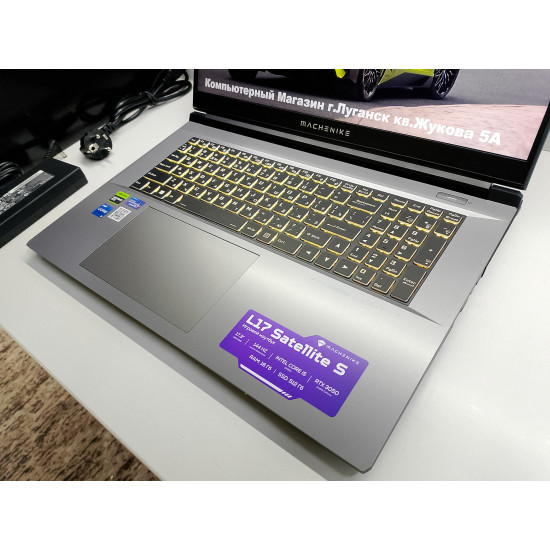 Игровой Ноутбук Machenike L17 Satellite S/i5-12450H/RTX 3050/16 GB DDR4/SSD-512 GB (M2)
