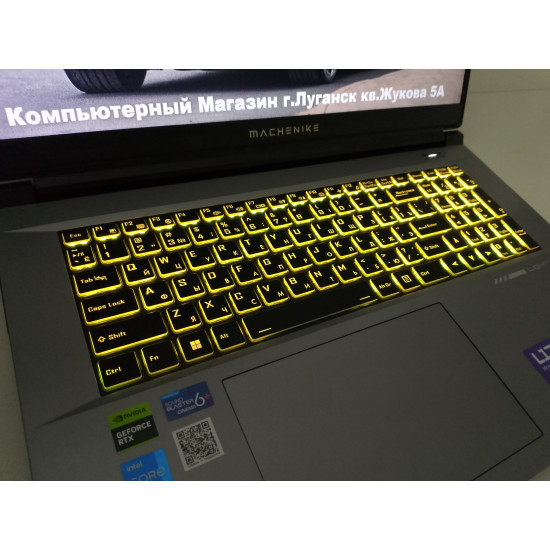 Игровой Ноутбук Machenike L17 Satellite S/i5-12450H/RTX 3050/16 GB DDR4/SSD-512 GB (M2)