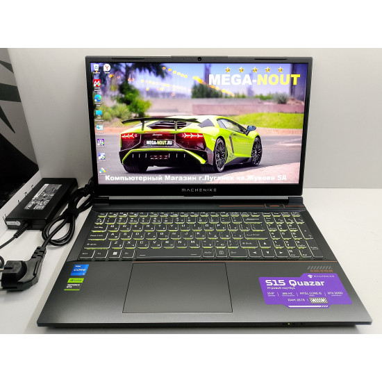 Игровой Ноутбук Machenike S15 Quasar/165Hz/i5-12450H/RTX 3050/16/SSD-512