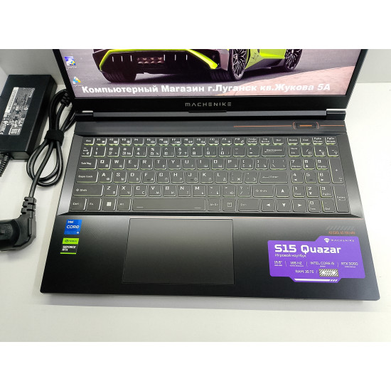 Игровой Ноутбук Machenike S15 Quasar/165Hz/i5-12450H/RTX 3050/16/SSD-512