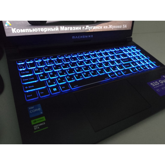 Игровой Ноутбук Machenike S15 Quasar/165Hz/i5-12450H/RTX 3050/16/SSD-512