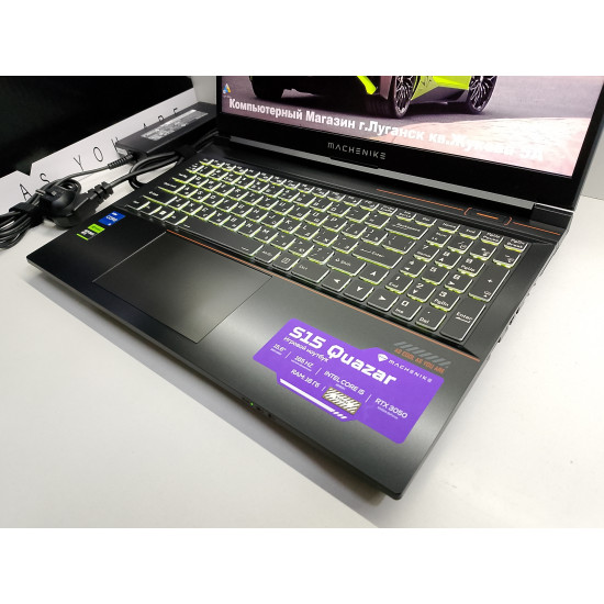 Игровой Ноутбук Machenike S15 Quasar/165Hz/i5-12450H/RTX 3050/16/SSD-512